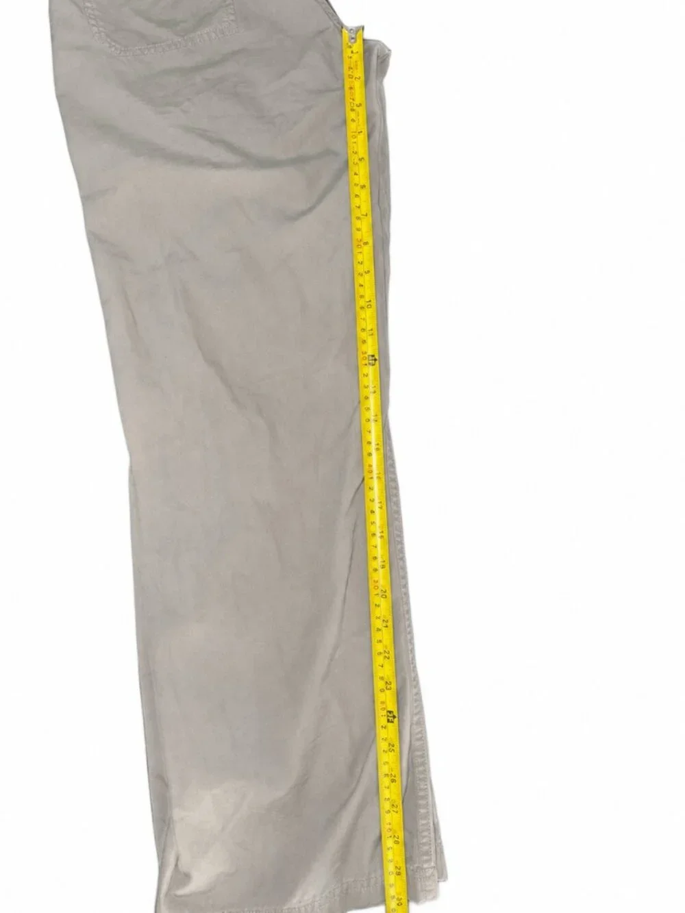 Filson Women’s Utility Pants Size 8 Taupe Gray Straight Leg Workwear 30W 30L